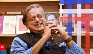 After English, a lesson in French: Shashi Tharoor slams Pakistan in Russia - video goes viral | India News