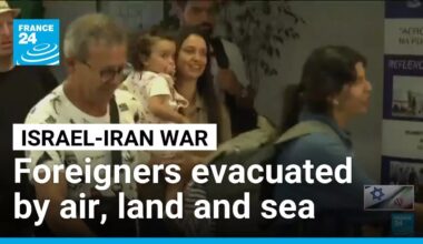 Foreigners evacuated by air, land and sea as Israel-Iran conflict worsens • FRANCE 24 English