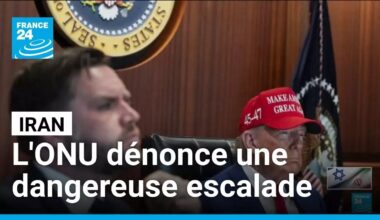 Les Etats-Unis ont frappé l'Iran: l'ONU dénonce une dangereuse escalade • FRANCE 24