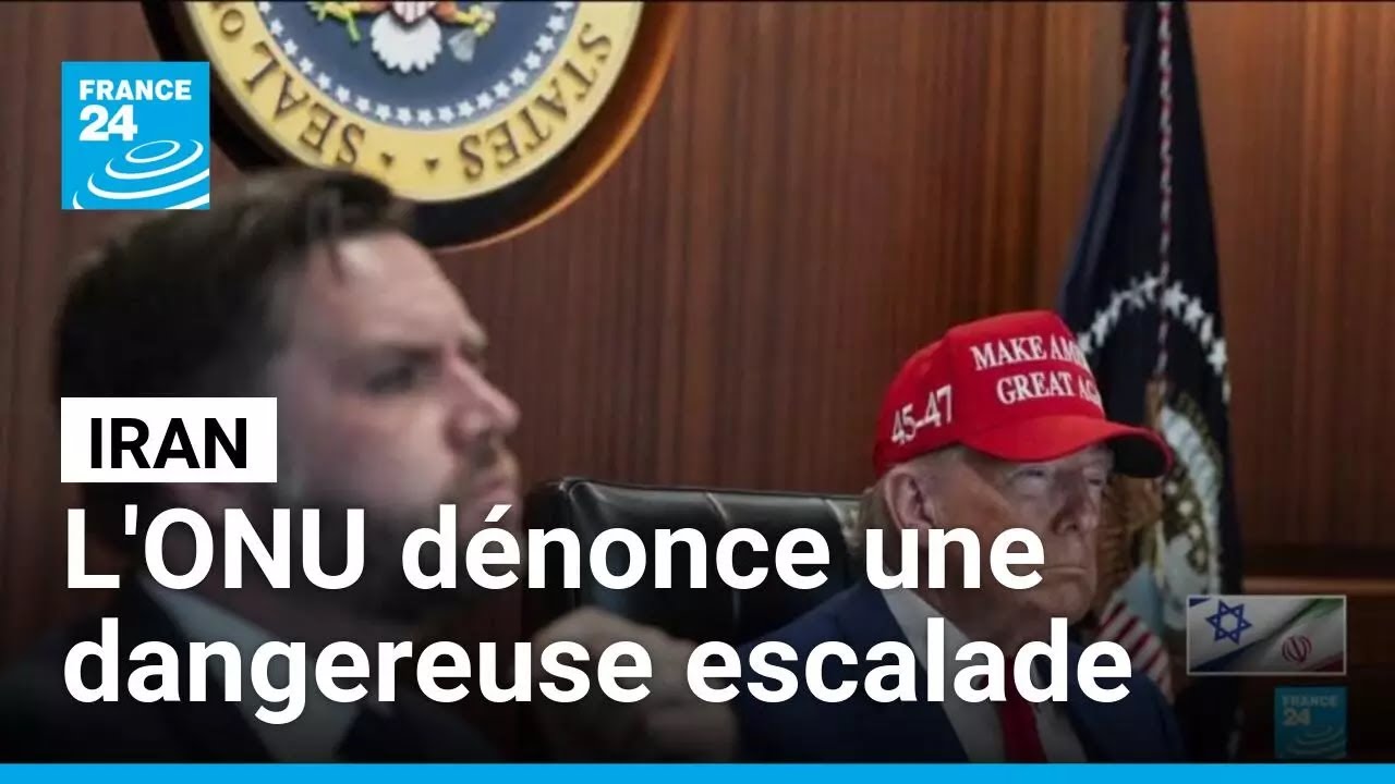 Les Etats-Unis ont frappé l'Iran: l'ONU dénonce une dangereuse escalade • FRANCE 24