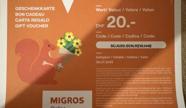 Gift Card Migros Online