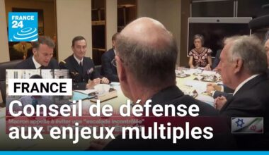 Un Conseil de défense aux enjeux multiples • FRANCE 24