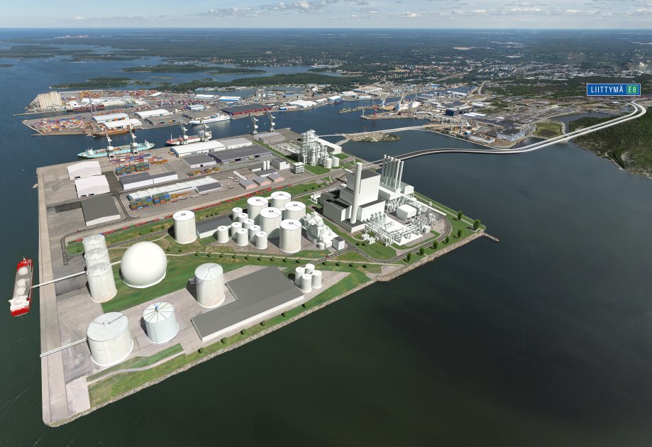 TES and CPC Finland to develop 500MW e-NG Project at the Port of Rauma in Finland