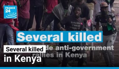 Several killed in nationwide anti-government rallies in Kenya • FRANCE 24 English