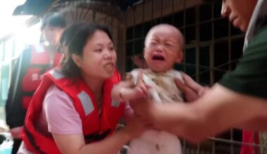 Chine : six morts dans les inondations du sud du pays • FRANCE 24