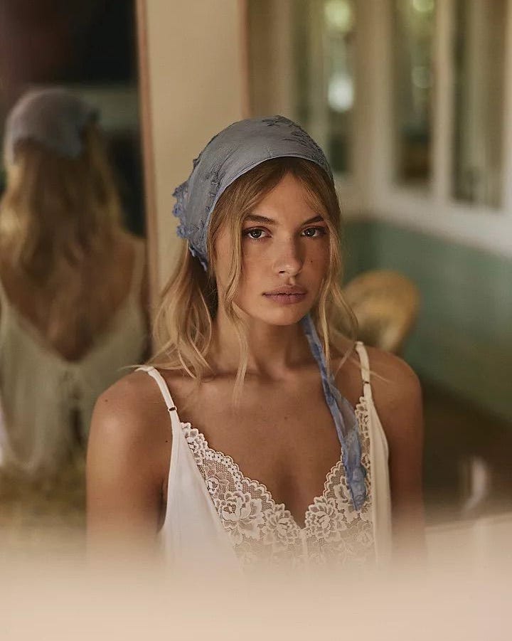 Cresseida Sheer Hair Scarf