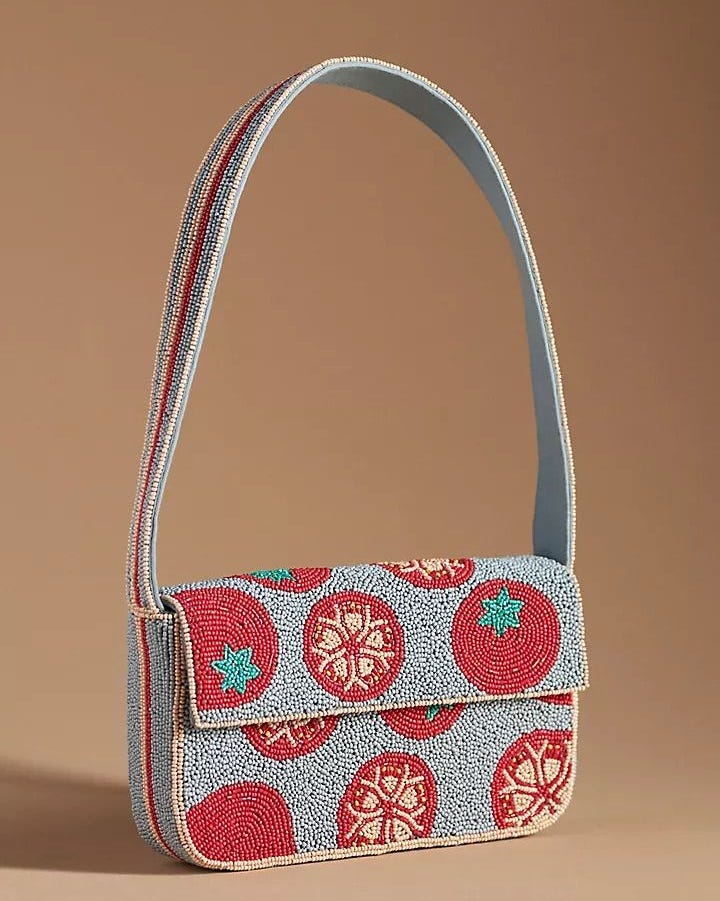 The Fiona Beaded Bag: Food & Drink Edition