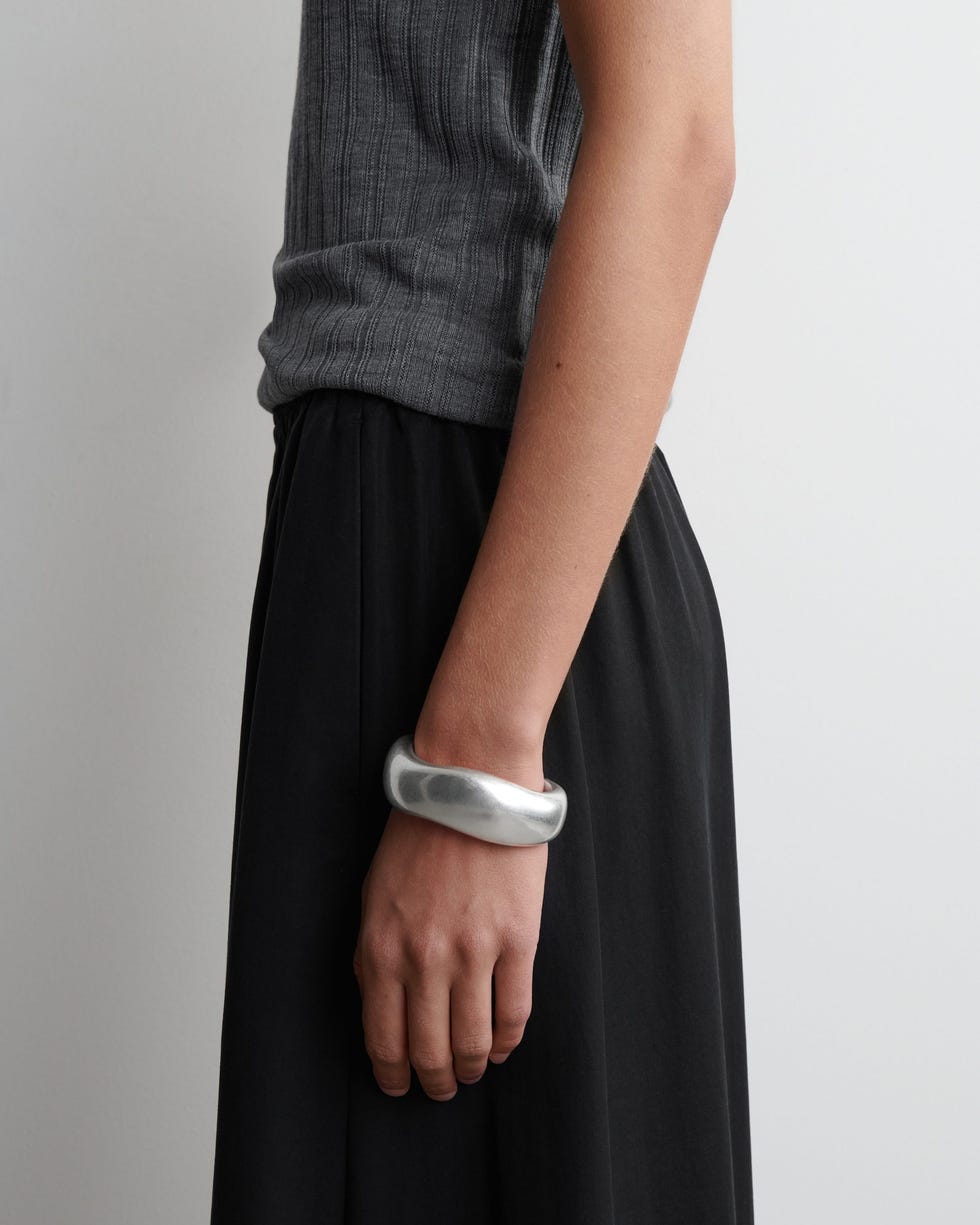 Chunky Curved Bangle