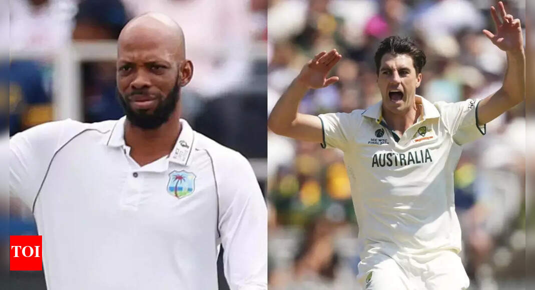 West Indies 131/5 in 43.4 Overs | West Indies vs Australia 1st Test Highlights: Pat Cummins wins toss, opts to bat