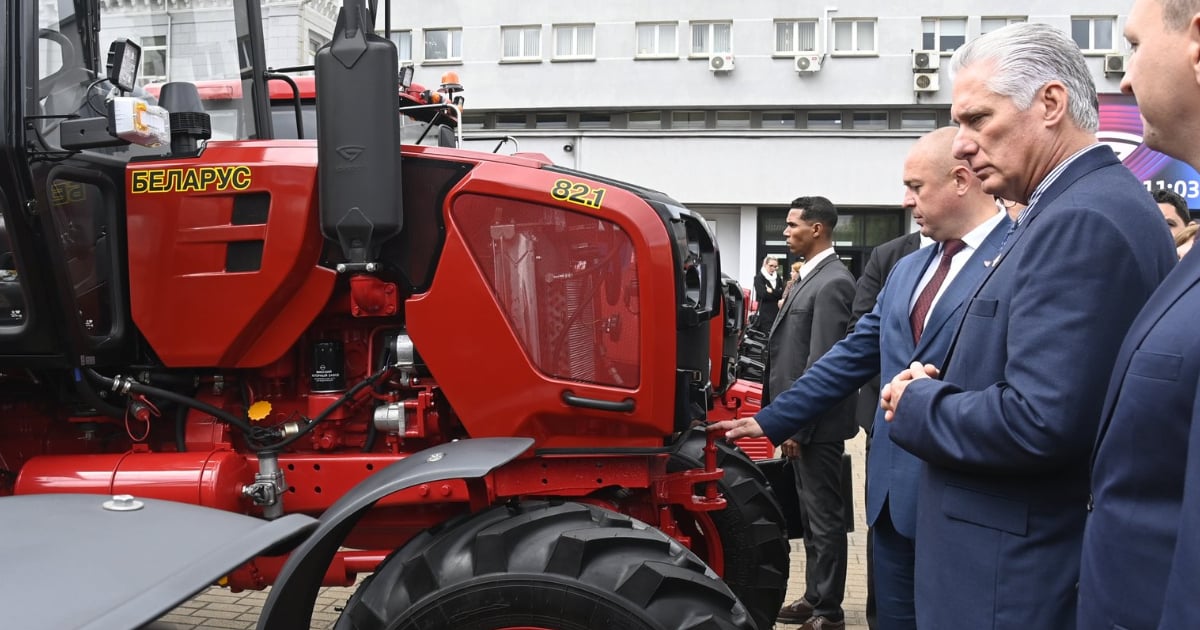 Belarus promises to assist the Cuban regime with 50 tractors this year