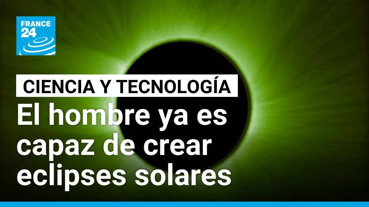 Con una danza milimétrica, dos satélites crean el primer eclipse solar artificial • FRANCE 24