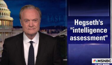 Trump’s incompetent SecDef, Pete Hegseth, fails his intelligence assessment