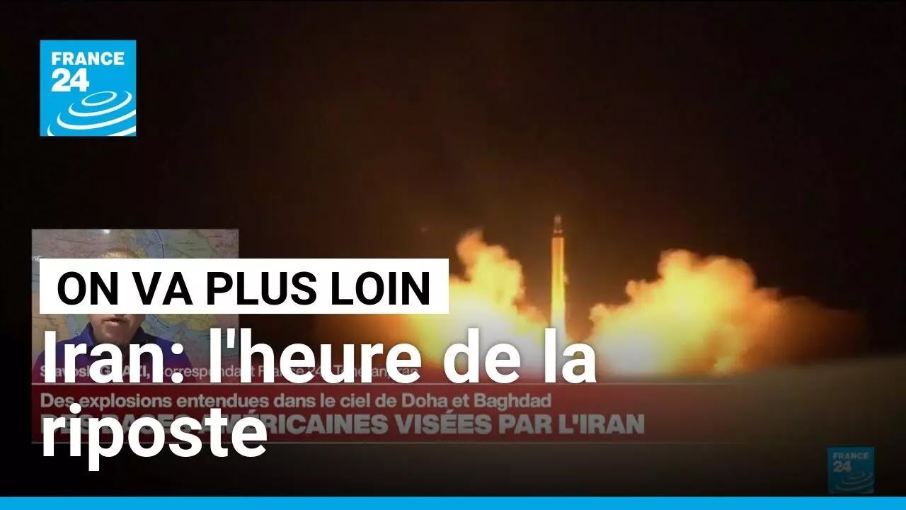 Iran: riposte contre des bases américaines • FRANCE 24