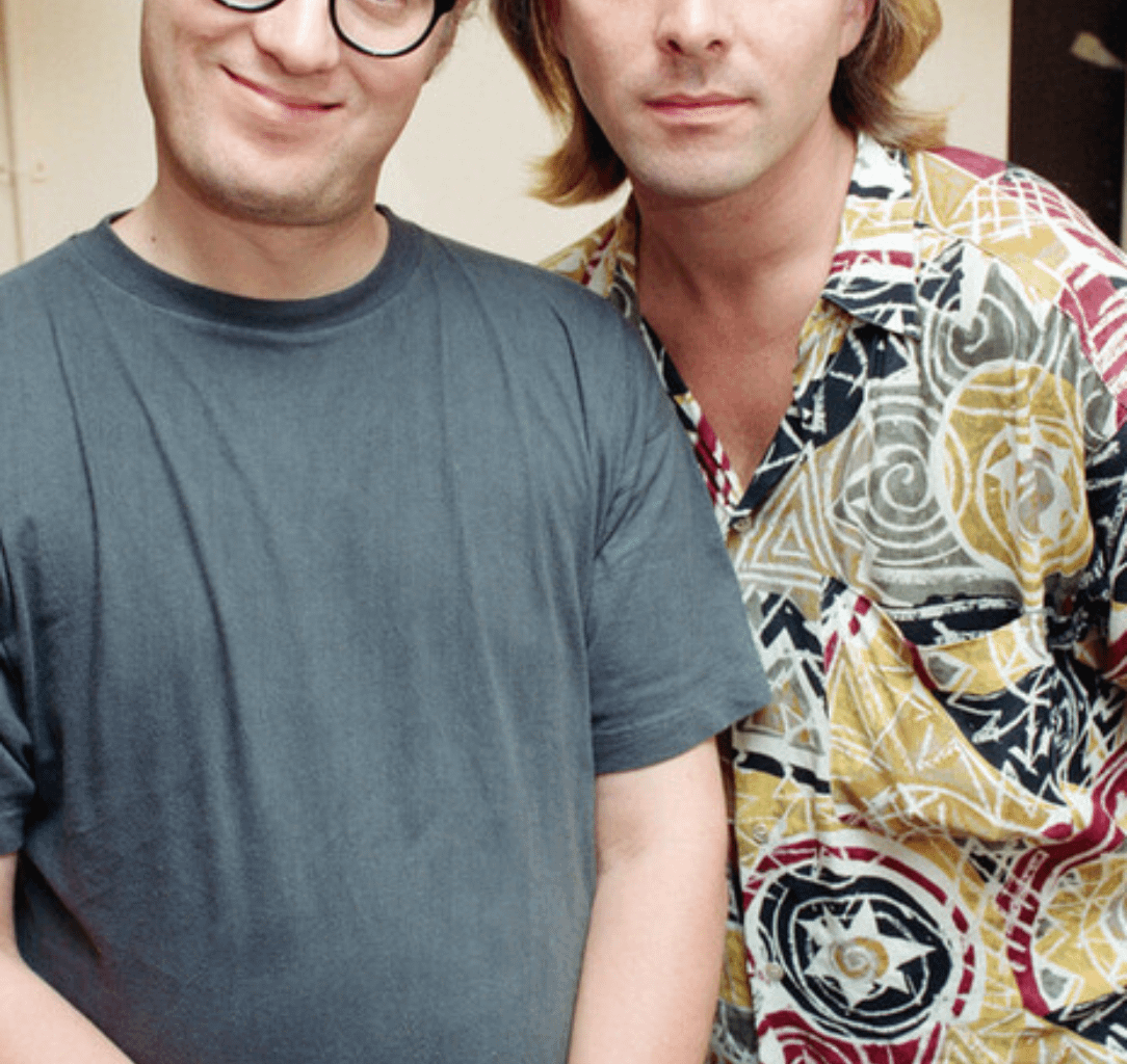 May I just say, what a smashing blouse Rik has on.