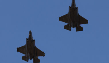 F-35A Lightning II stealth aircrafts