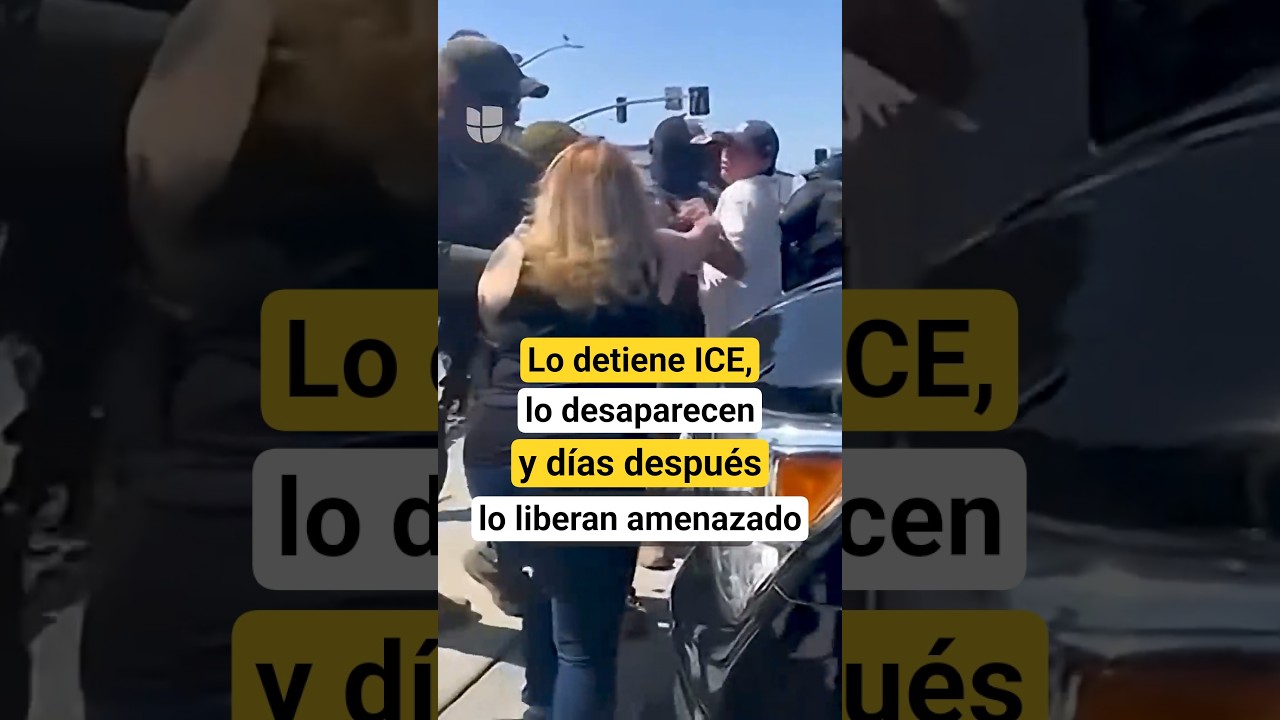 Joven es detenido por agentes de inmigración mientras pasaba por una protesta contra ICE