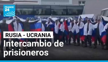 Intercambio de prisioneros en plena guerra entre Ucrania y Rusia • FRANCE 24 Español