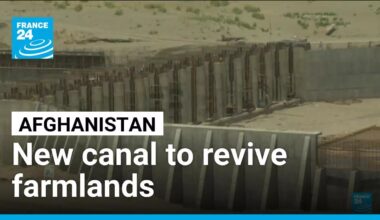Qosh Tepa canal project in Afghanistan marks milestone in water management • FRANCE 24 English