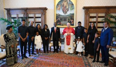 Pope Leo XIV receives the President of the Republic of Equatorial Guinea