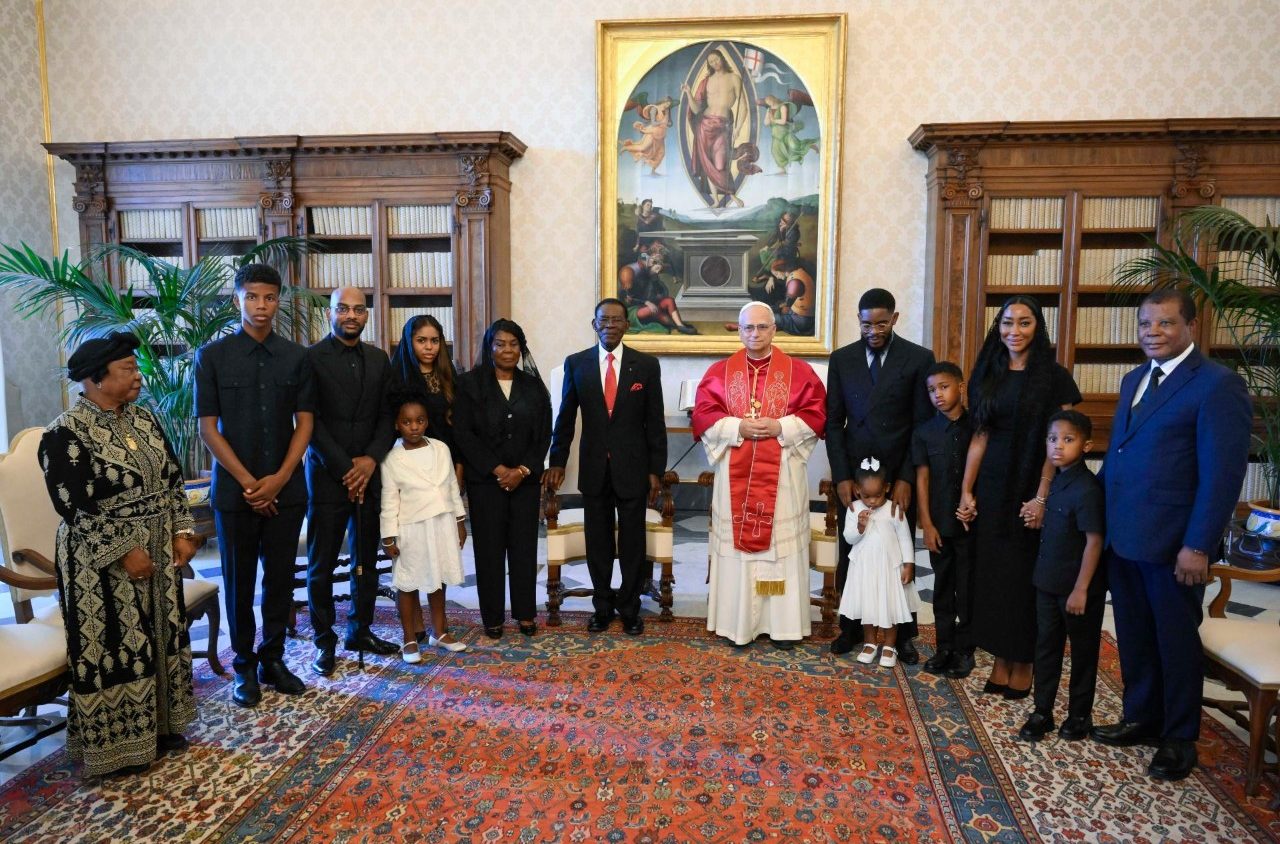 Pope Leo XIV receives the President of the Republic of Equatorial Guinea
