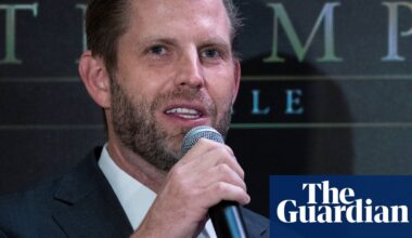 Eric Trump suggests he could run for president when his father’s term ends | Eric Trump