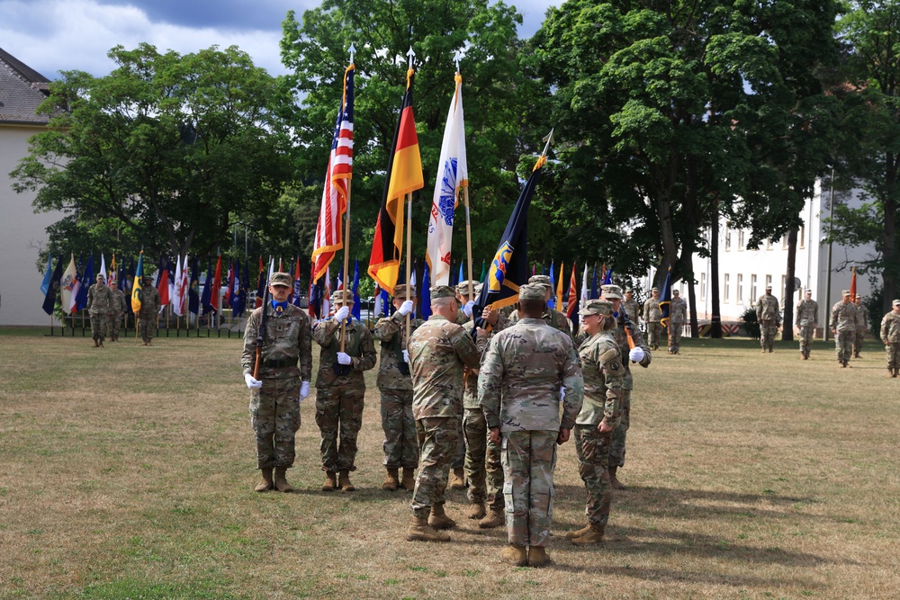 7th Mission Support Command Holds Change of Command Ceremony in Germany