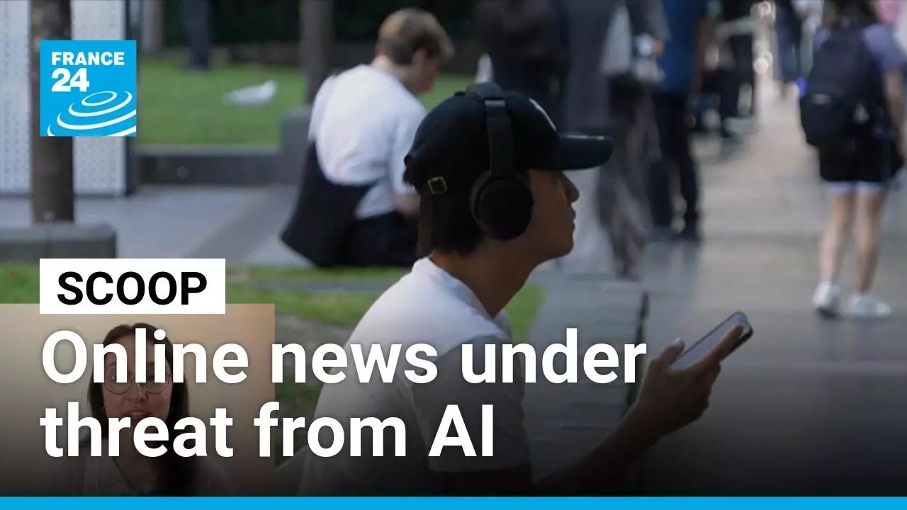 Why AI search tools pose an 'existential threat' to news publishers • FRANCE 24 English