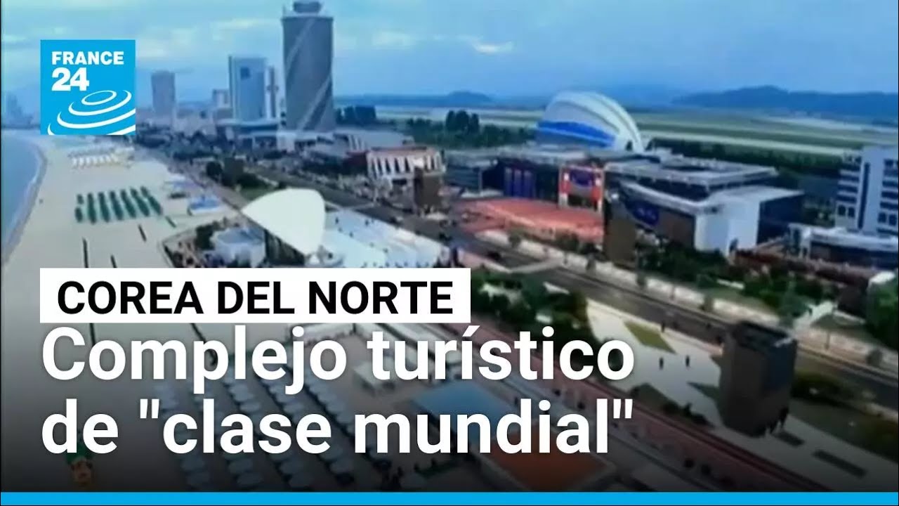 Piscinas y toboganes: Corea del Norte inaugura complejo turístico de “clase mundial”