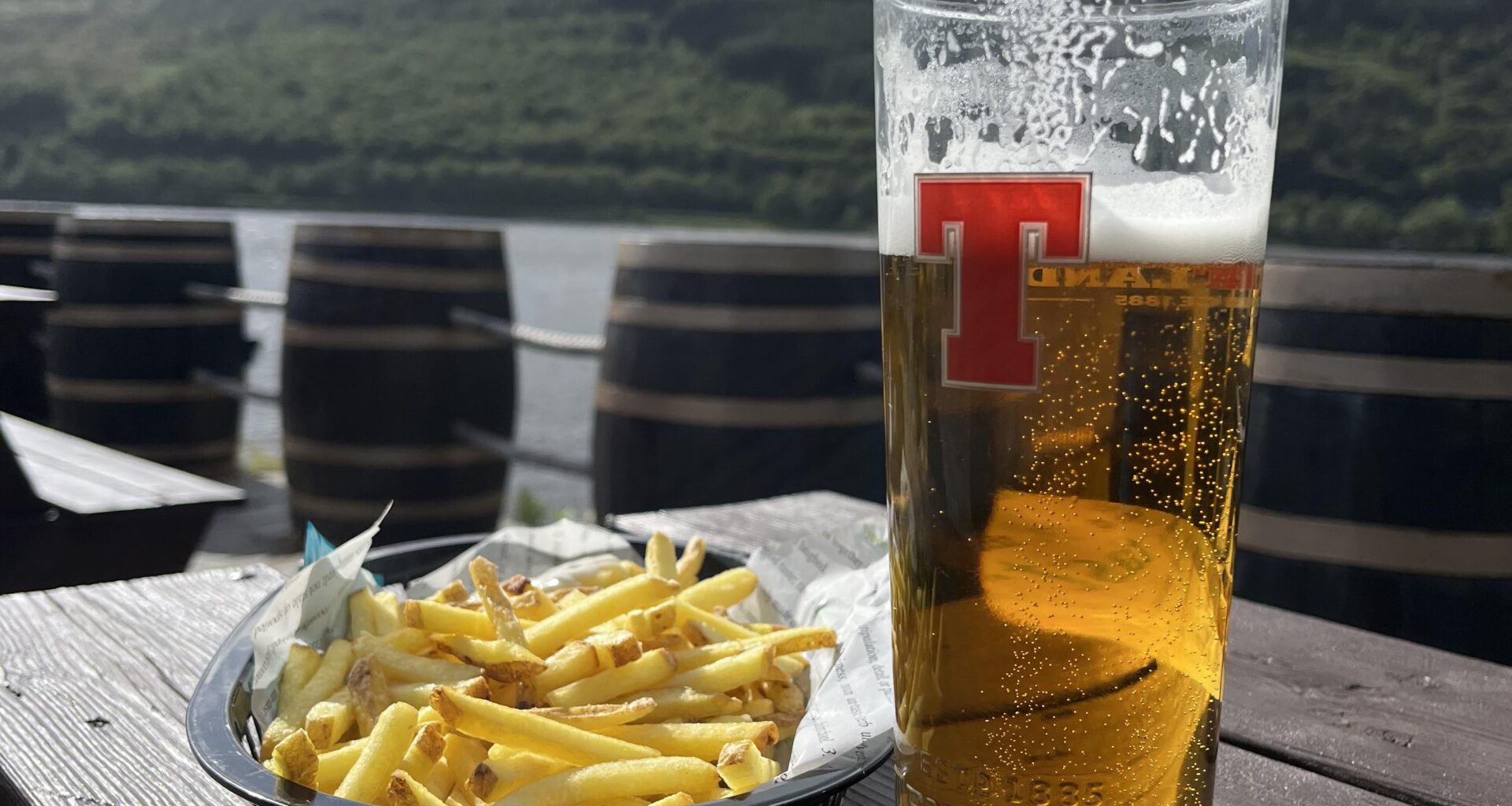 Best thing to have after climbing Ben Ìme and Ben Arthur