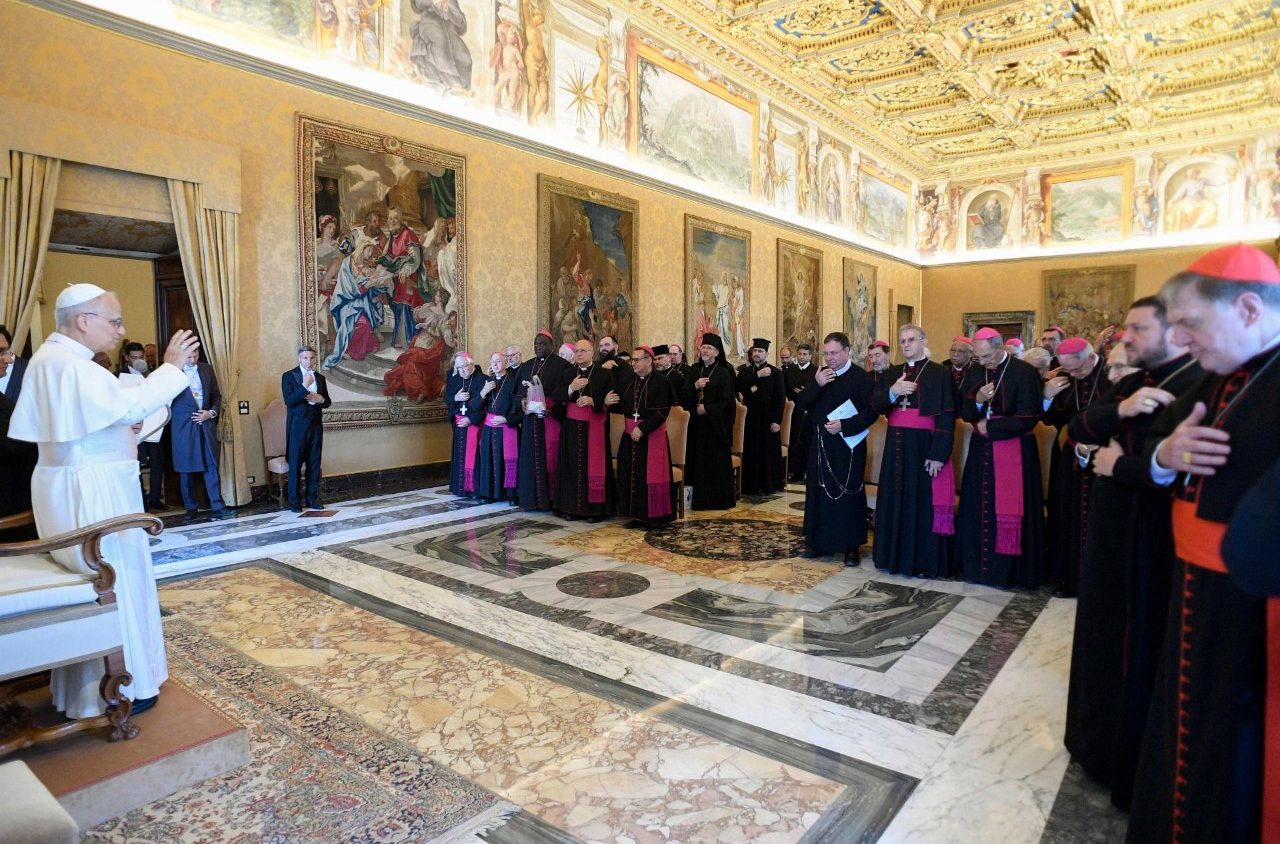 Pope Leo to Bishops: Continue working for good of Lord's flock
