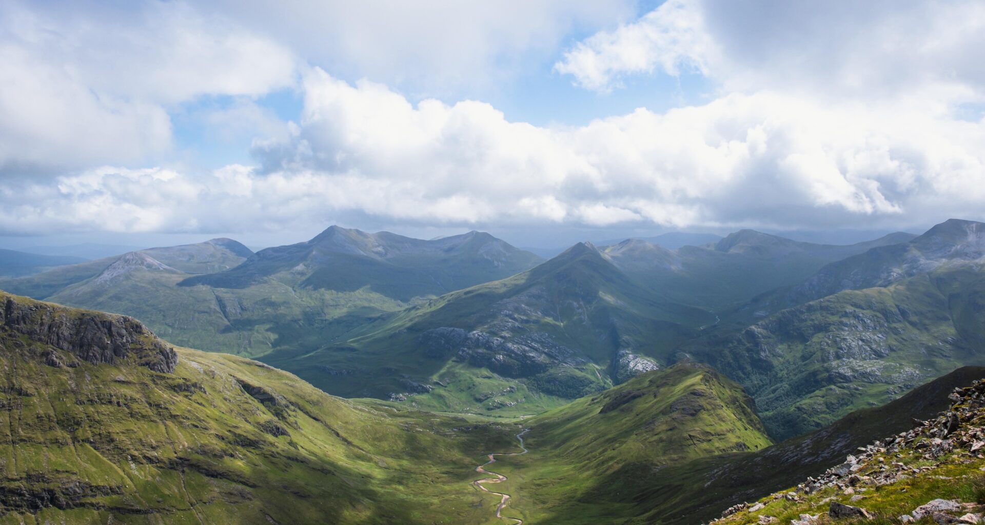 Amazing views from the hike up Ben Nevis via the North Face today