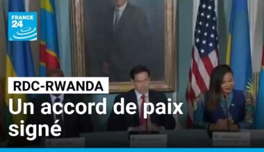 RDC-Rwanda : un accord de paix signé à Washington, une "étape importante" • FRANCE 24