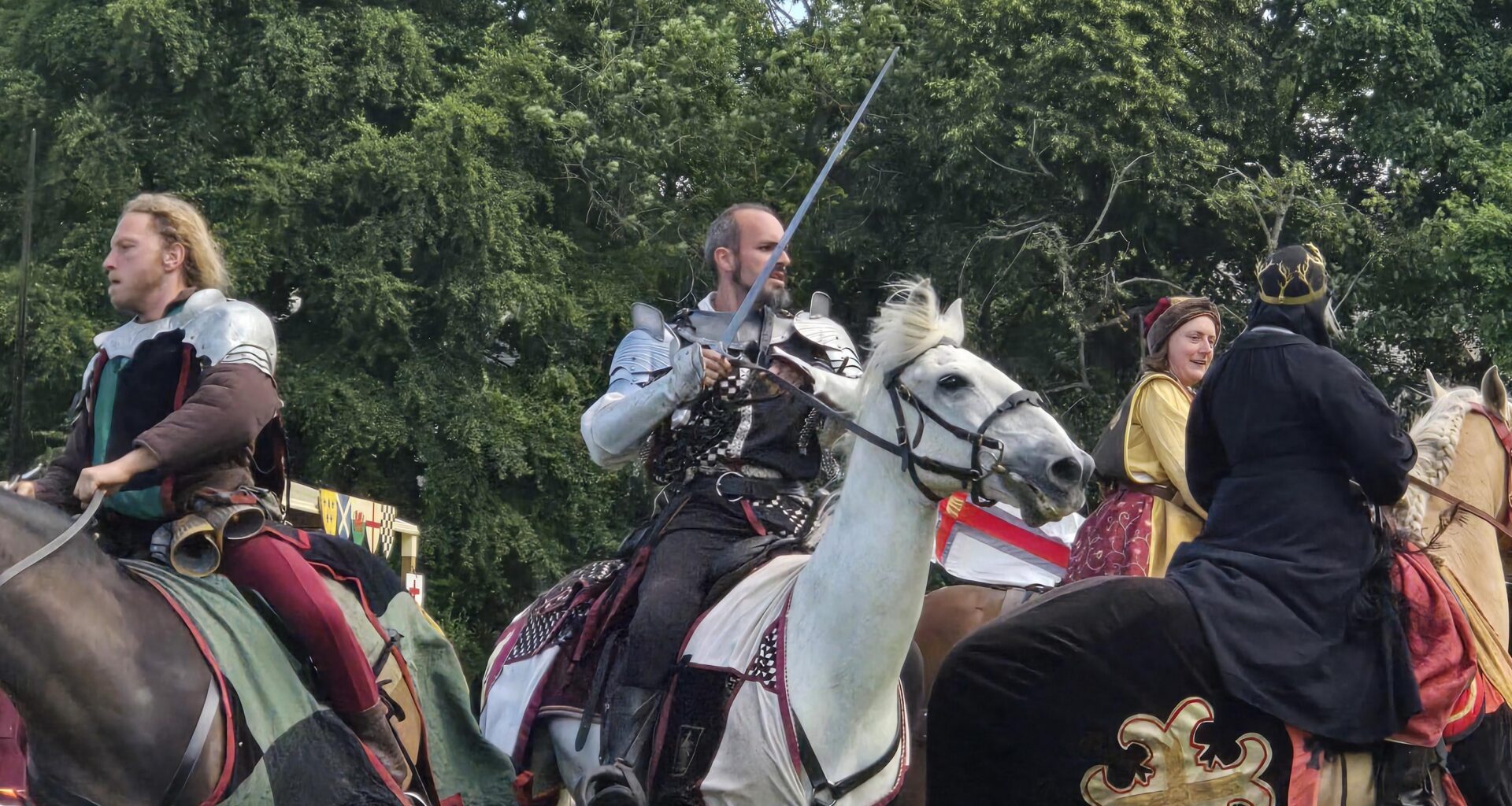 Jousting event at Linlithgow today