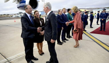 Royal couple back in Belgium after more than a day and a half delay