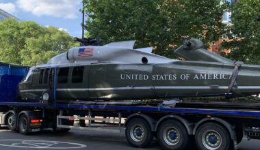 Marine One in London?