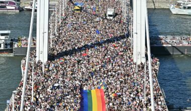 Anti-LGBTQ+ Hungarian PM named 'king of Budapest pride'