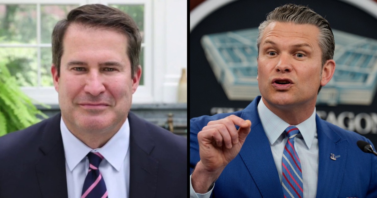 Rep. Moulton on the demeanor of Secys. Rubio, Hegseth