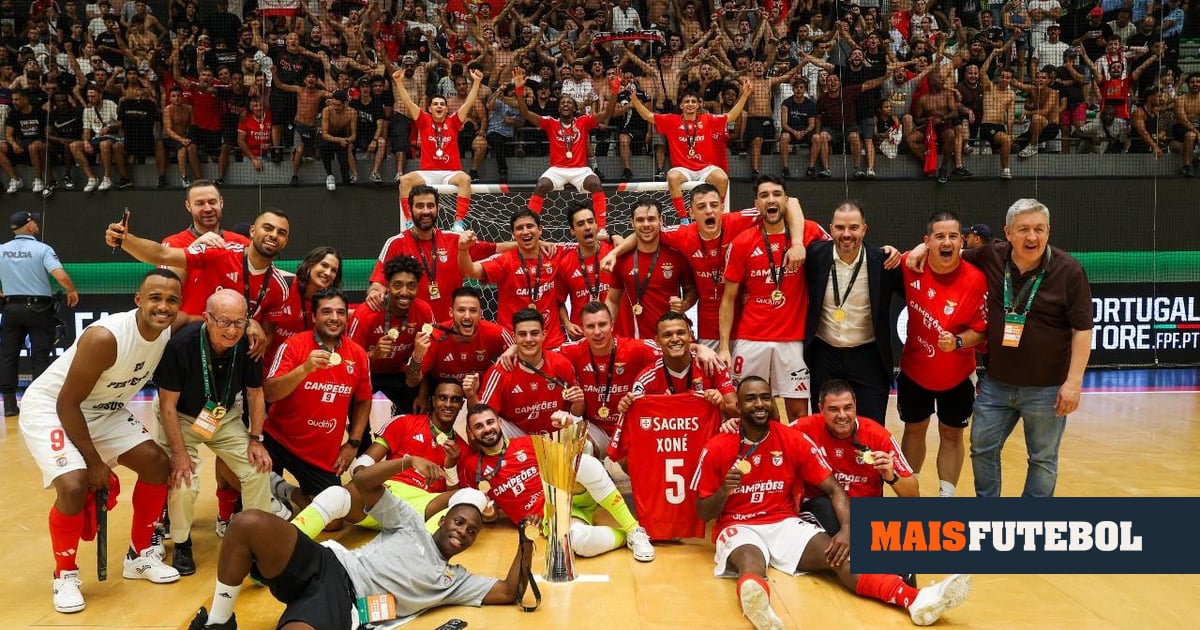 Futsal: Benfica dá a volta ao Sporting e sagra-se campeão nacional