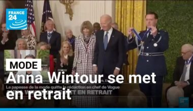 Séisme dans le monde de la mode, Anna Wintour se met en retrait • FRANCE 24