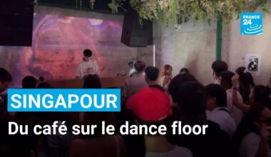 Du café sur le dance floor : à Singapour, la fête en toute sobriété • FRANCE 24