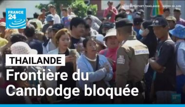 Tensions entre la Thaïlande et le Cambodge : des touristes bloqués à la frontière • FRANCE 24