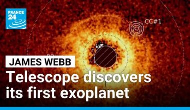James Webb telescope discovers its first exoplanet • FRANCE 24 English