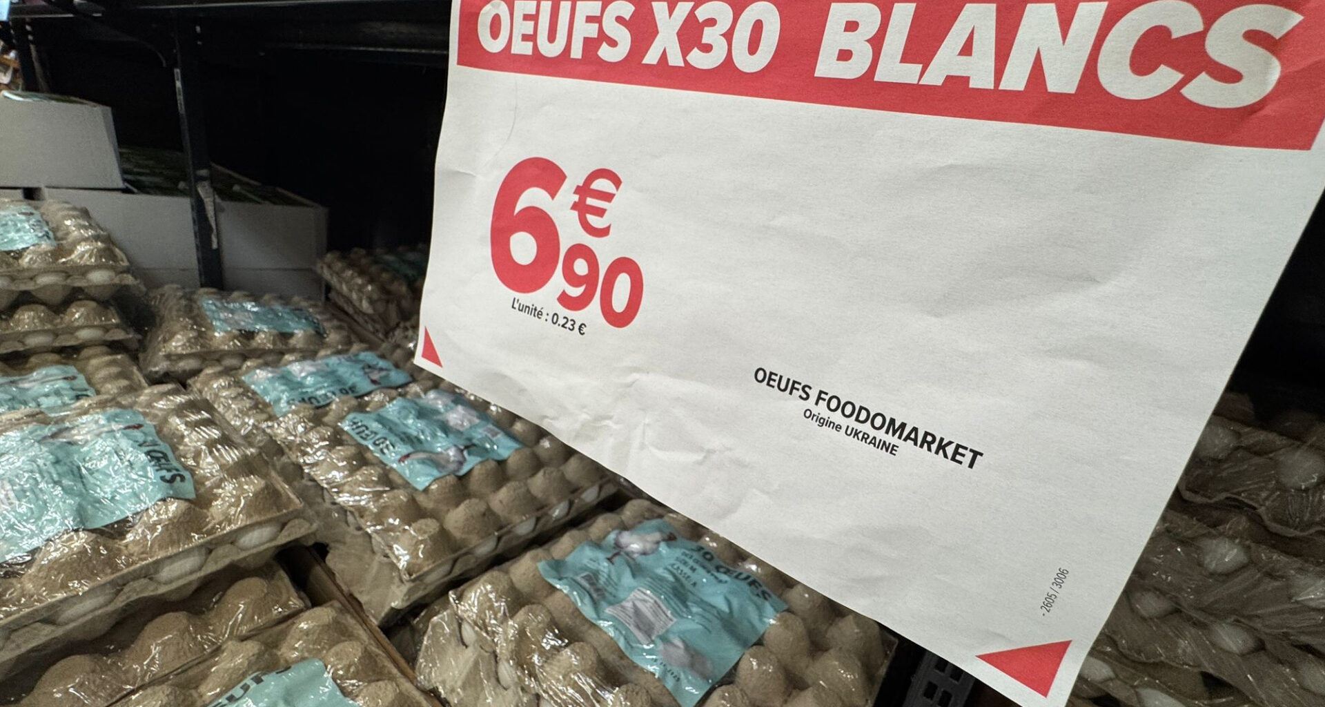 Pourquoi trouve-t-on des œufs d'Ukraine dans nos supermarchés ?