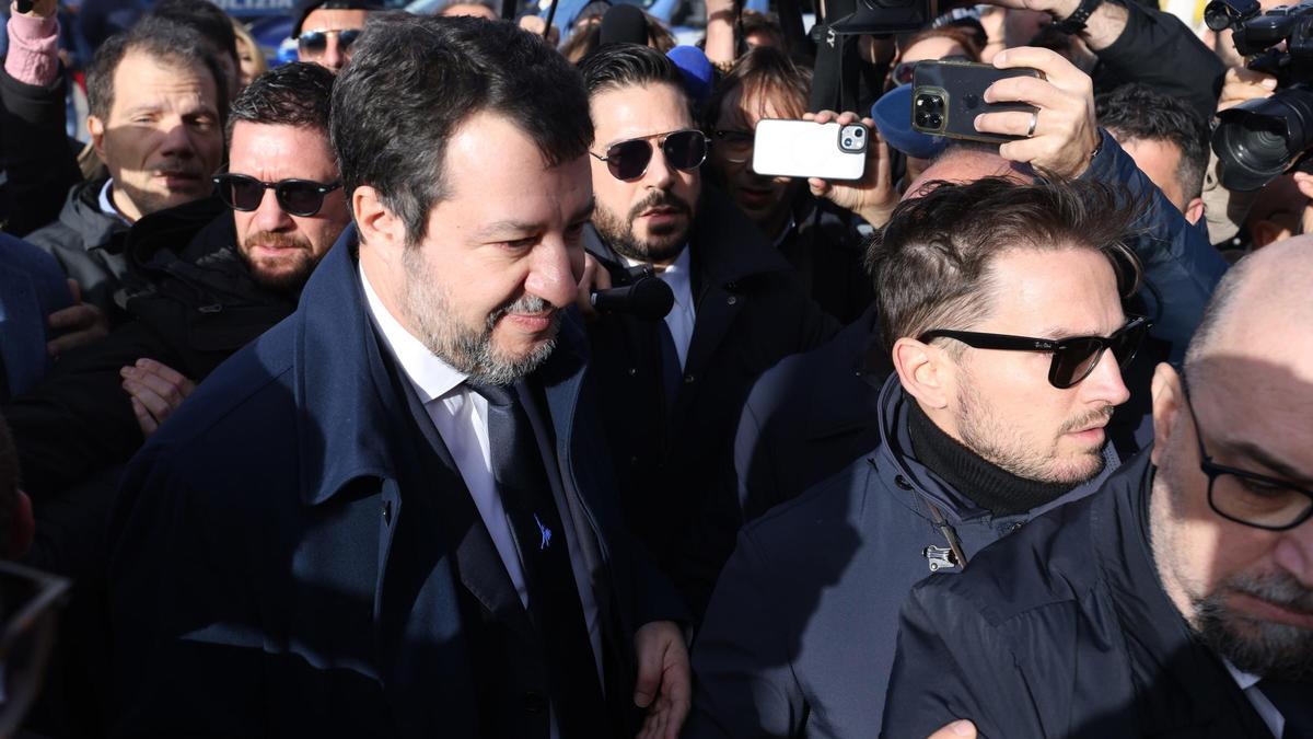 La Justicia italiana absuelve al vicepresidente Matteo Salvini por bloquear el desembarco de 150 personas de un barco de Open Arms