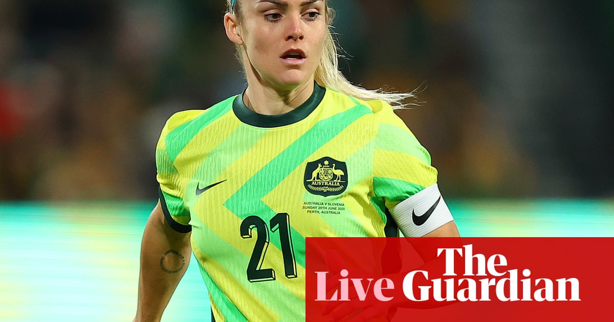 Australia v Slovenia: international women’s football friendly – live | Matildas