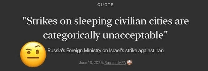 Seen a mirror lately, mister Lavrov?