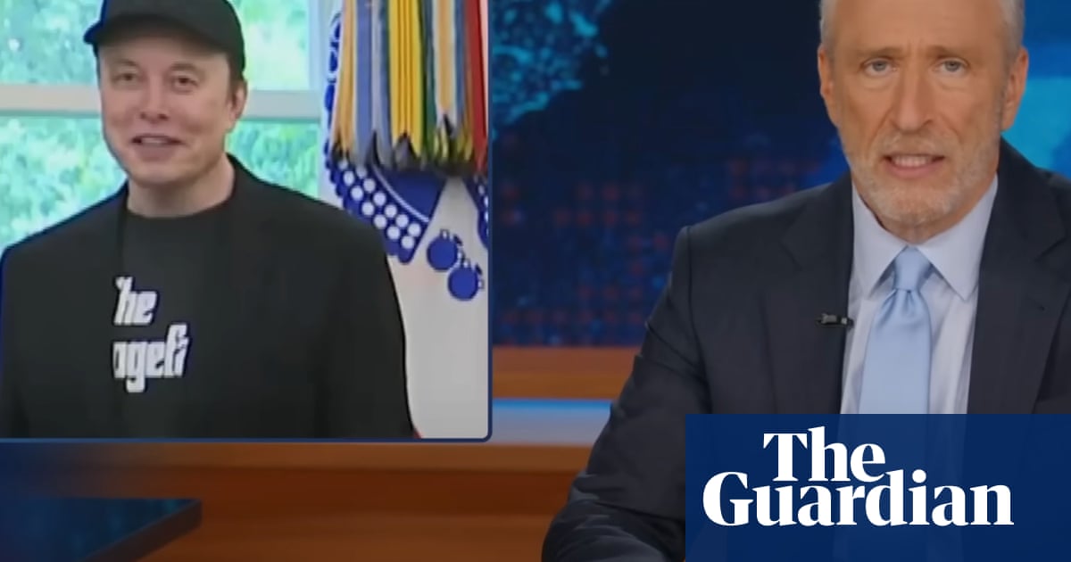 Jon Stewart on Elon Musk: ‘Doge has finally rooted out one of America’s least efficient government workers’ | Late-night TV roundup