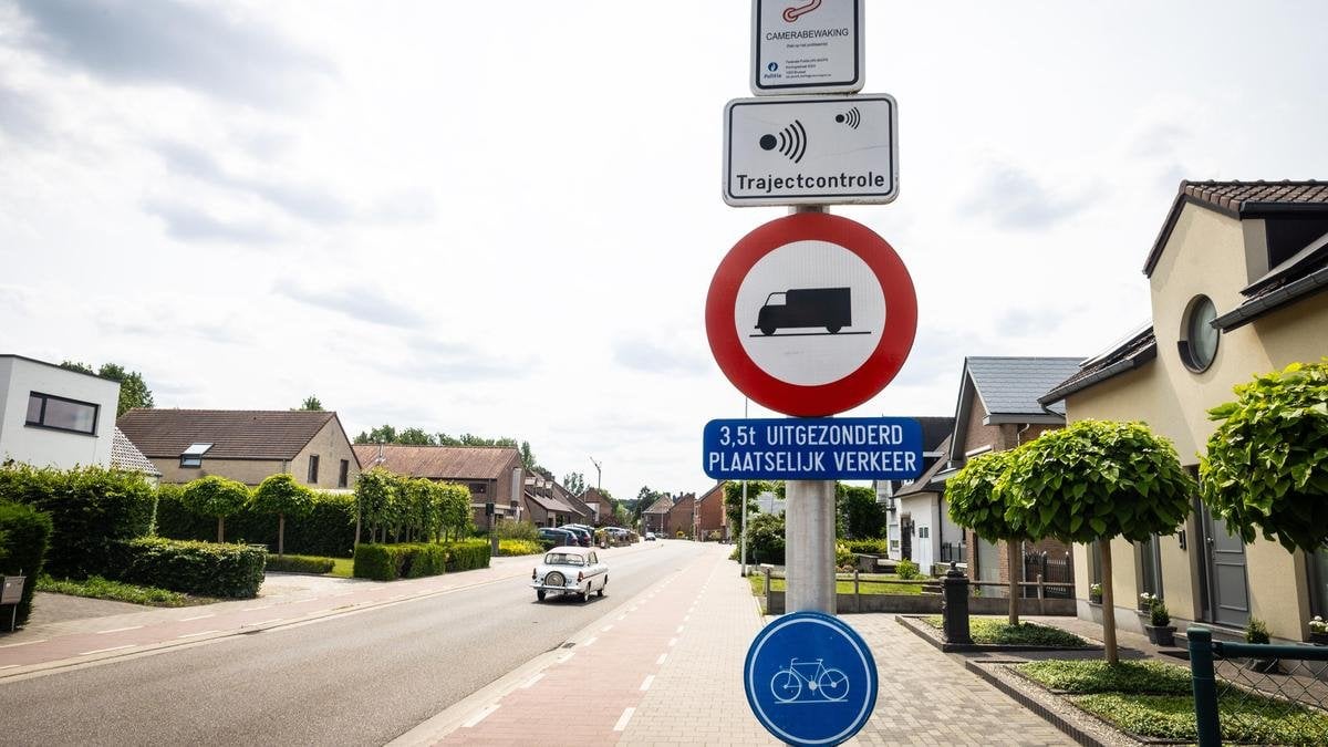 Limburg research shows "trajectcontrole" reduces number of accidents by 38%