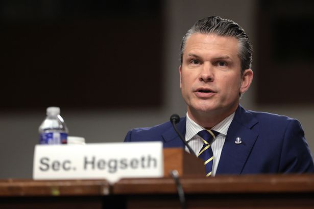 U.S. Secretary of Defense Pete Hegseth testifies before the Senate Armed Services Committee in the Dirksen Senate Office Building on June 18, 2025 in Washington, DC. The Committee met to hear testimony on the proposed budget request for fiscal year 2026 and the future year's defense program for the Department of Defense. (Photo by Kayla Bartkowski/Getty Images)