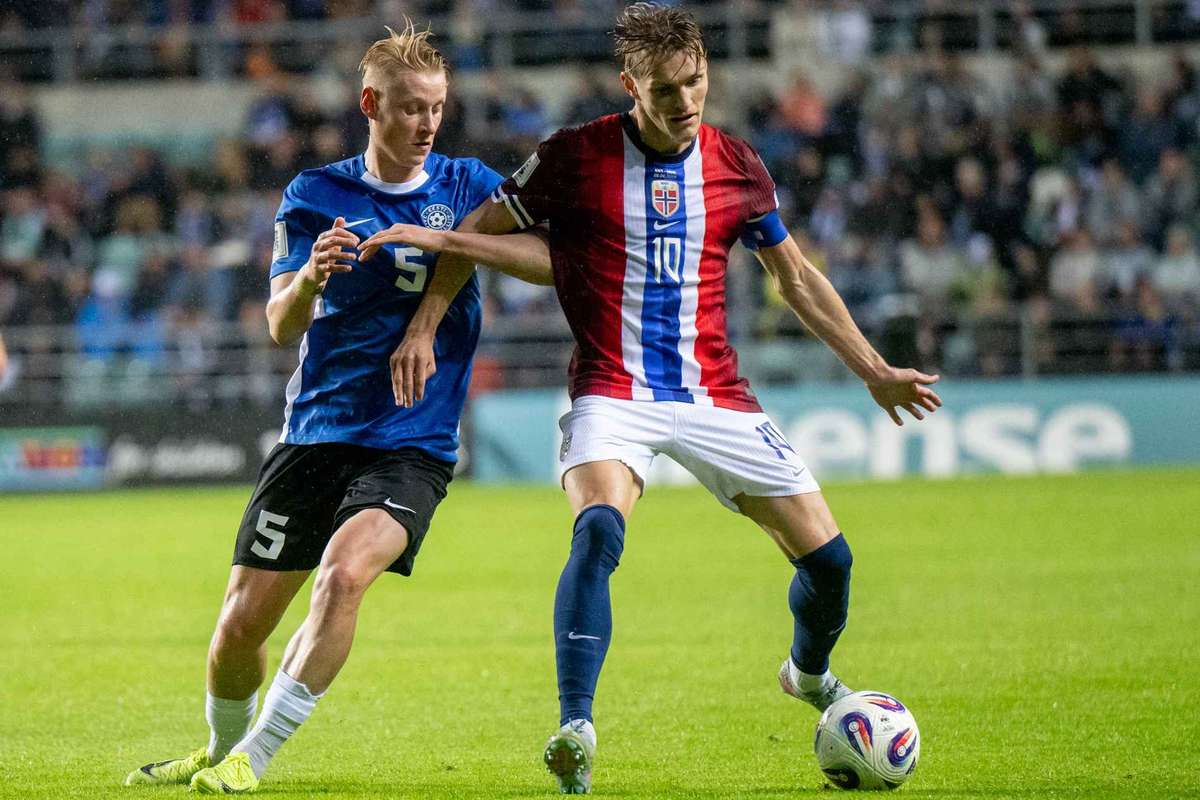 World Cup qualifying: Erling Haaland nets for Norway in narrow win over Estonia
